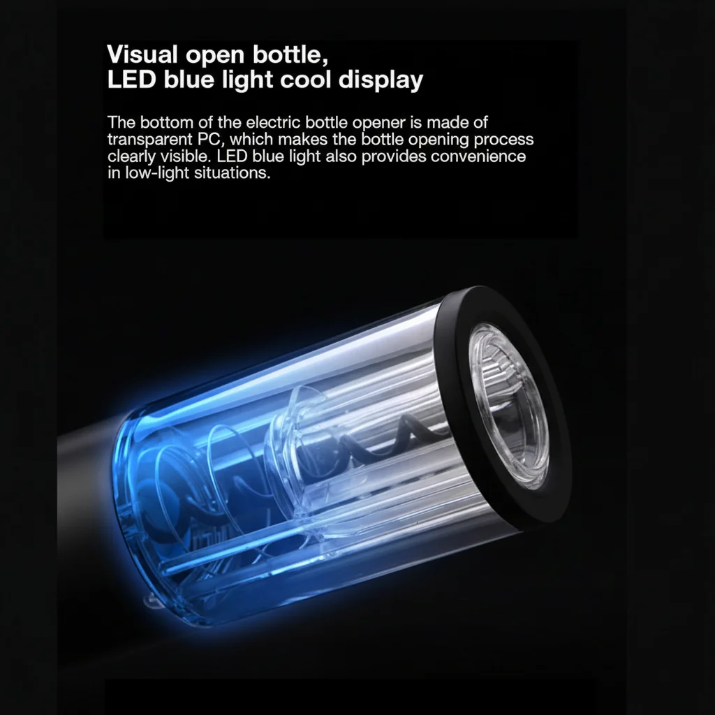 Electric Wine Opener Wine Bottle Opener Easy Operation - Image 2