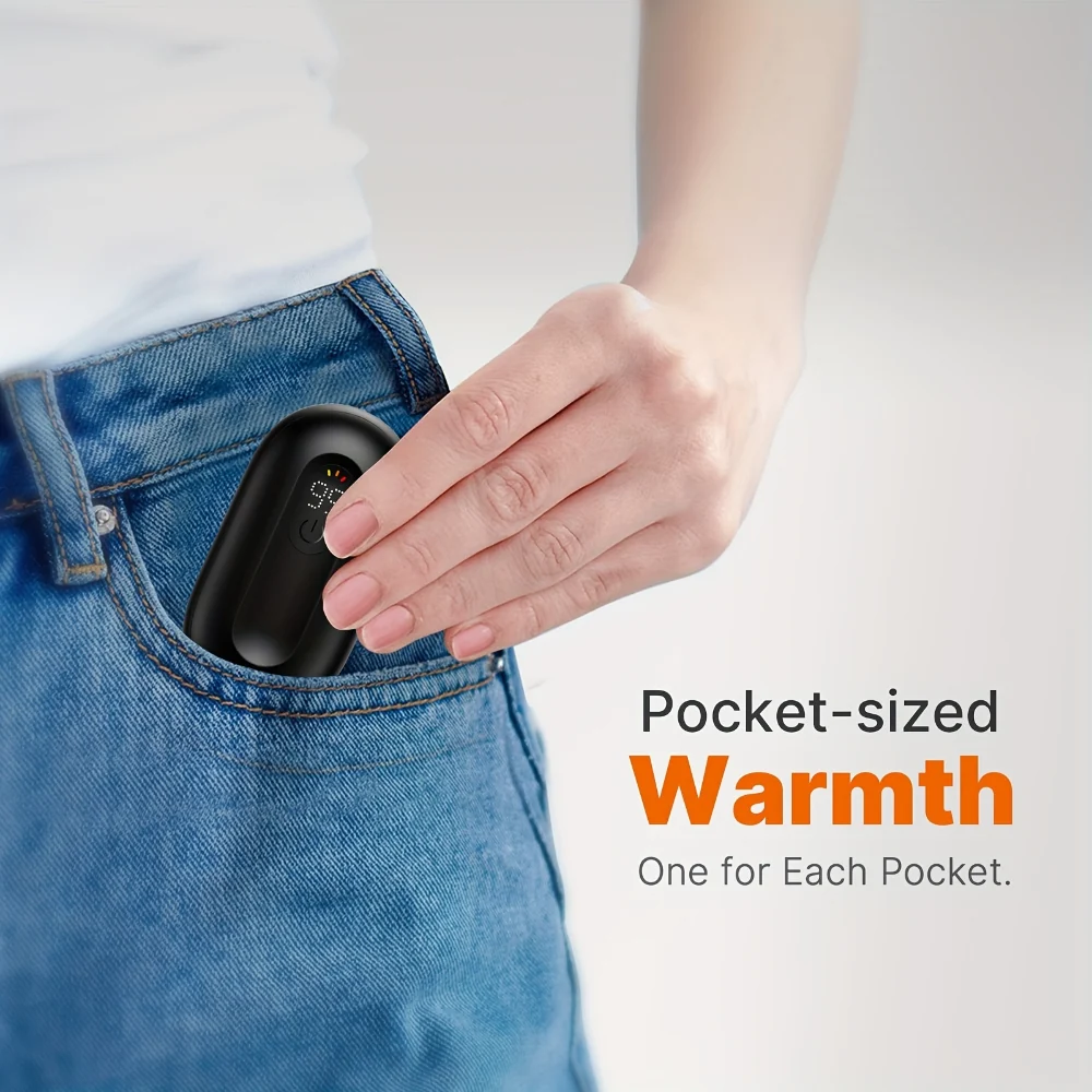 Rechargeable Hand Warmers Portable Instant Heat Dual-Pack - Image 2