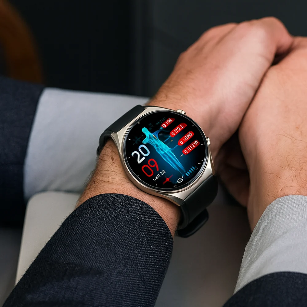 Heart Rate Variability Smart Watch Fitness Tracker Ecg - Image 2