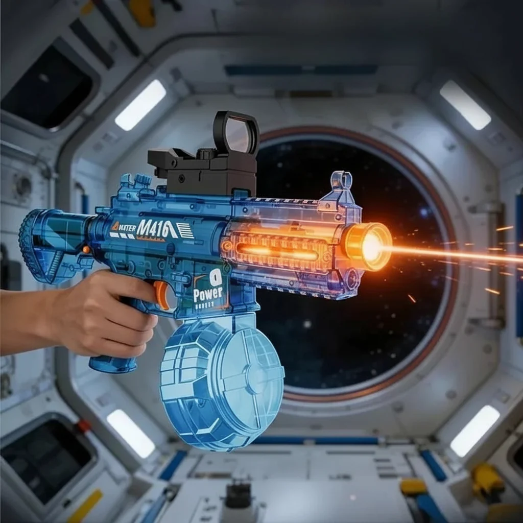 Electric Water Gun Children's Water Blaster Outdoor Fun - Image 2