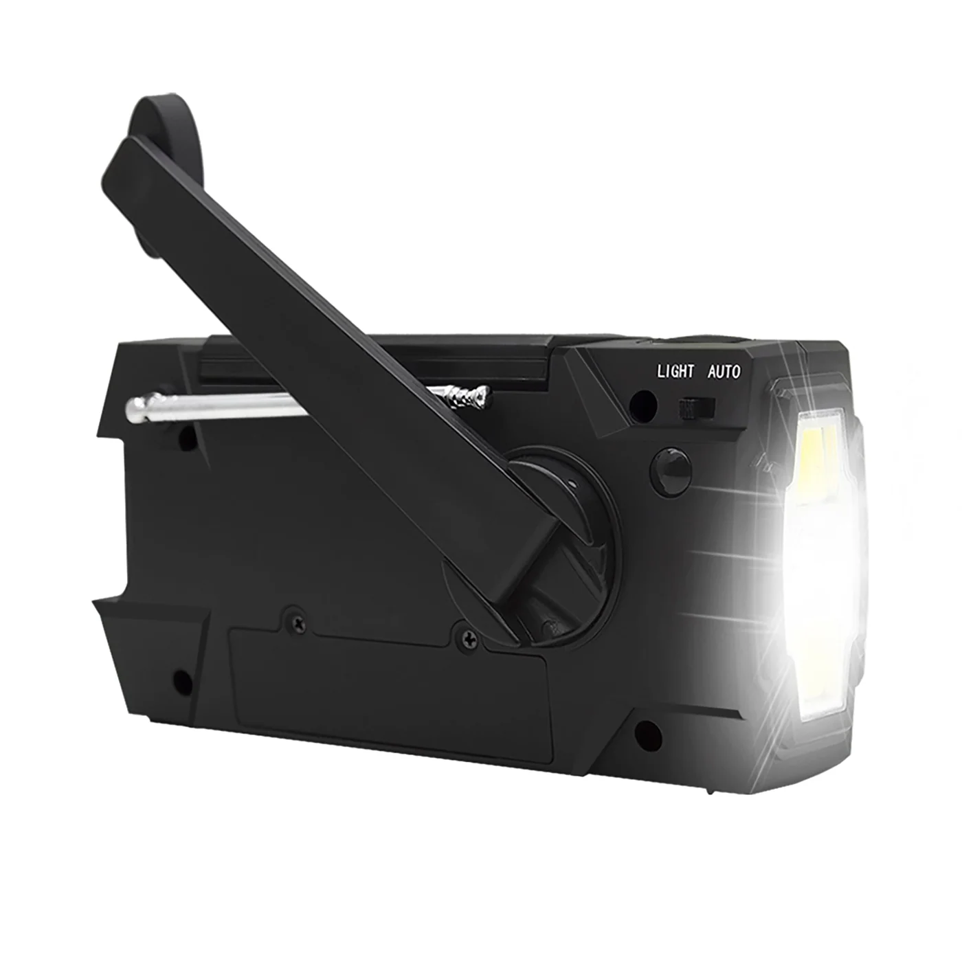 Emergency Radio Hand Crank Radio Portable Communication Device - Image 2