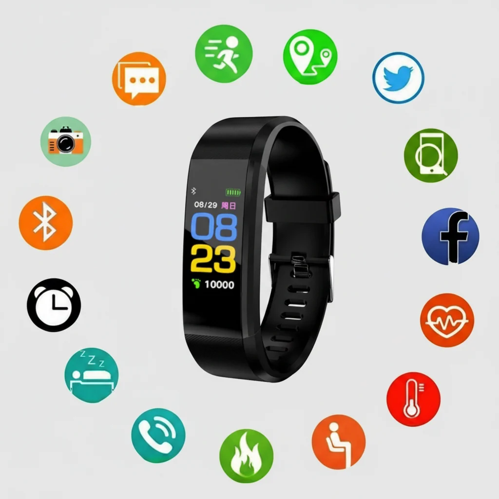 Fitness Tracker Heart Rate Monitoring Smartwatch - Image 2