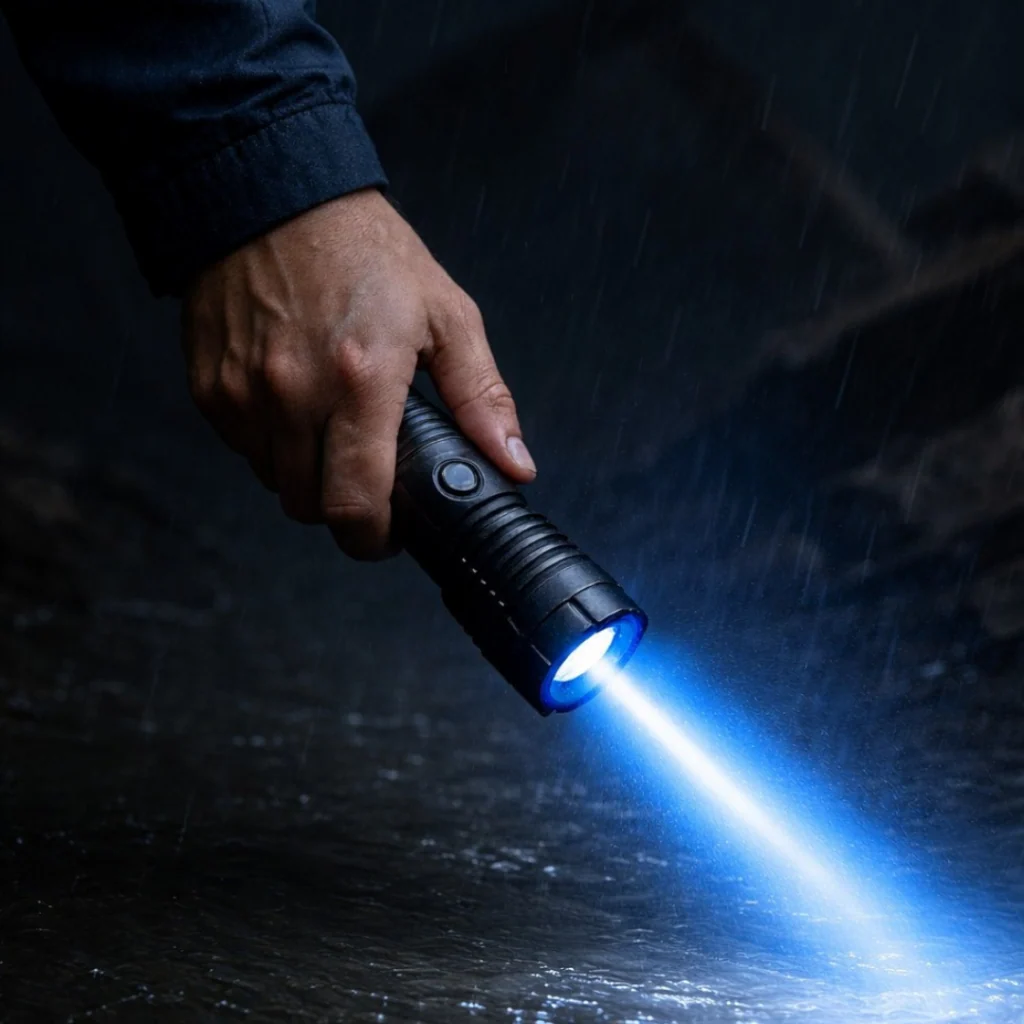 High Power Flashlight Tactical Waterproof Design - Image 2
