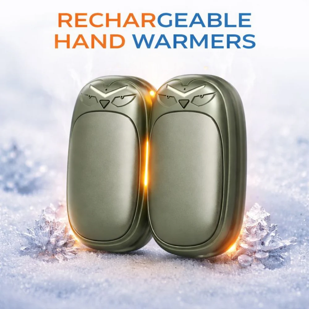 Electric Hand Warmer Rechargeable Portable Device - Image 2