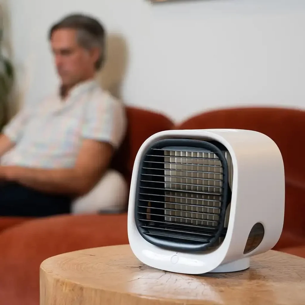 Portable Air Conditioner Mini Personal Cooling Fan USB - Image 2