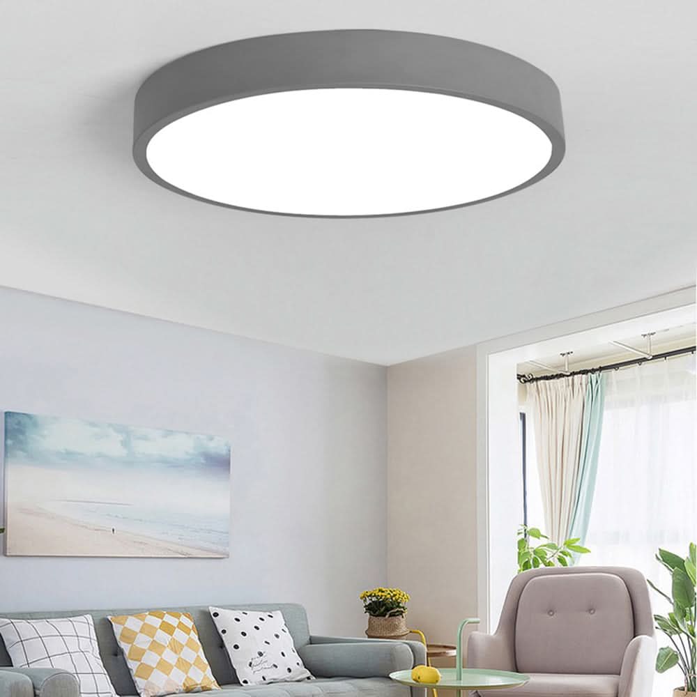 Flush Mount Ceiling Light LED Ceiling Lamp Modern Round - Image 2