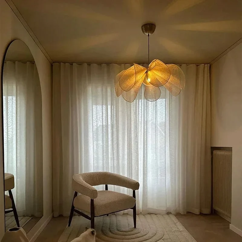 Ceiling Light Warm White Light Floral Design Pendant - Image 3