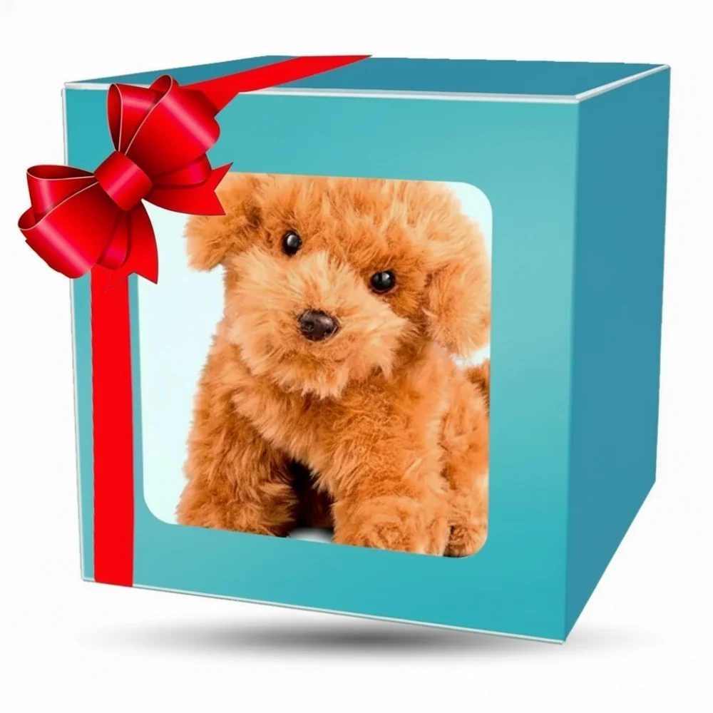 Plush Dog Toy Stuffed Animal Dog Interactive Fun - Image 3