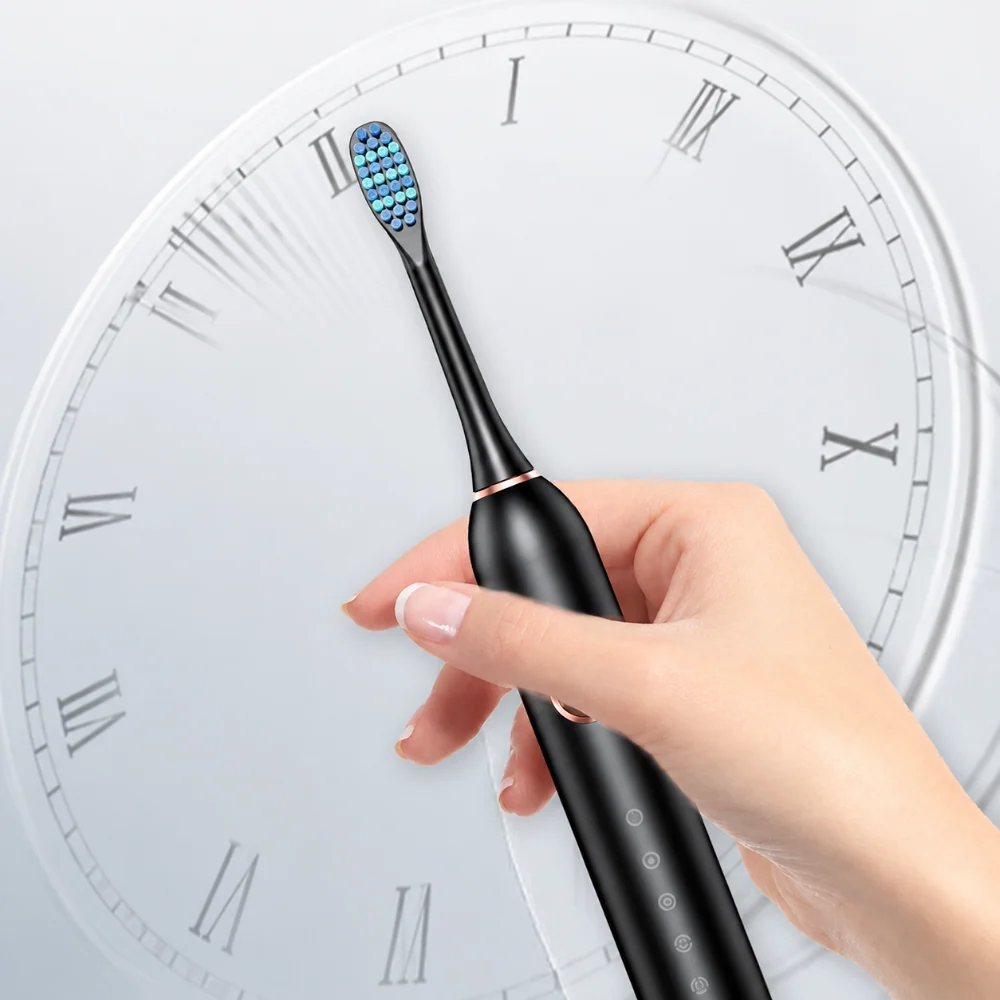 Rechargeable Electric Toothbrush Kids Sonic Travel Brush - Image 3